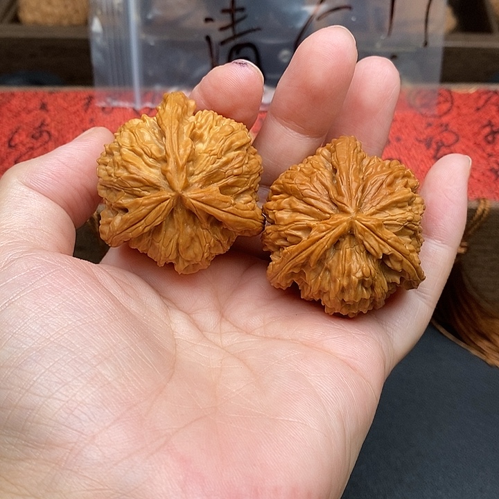 森***厂把件文玩核桃白奔