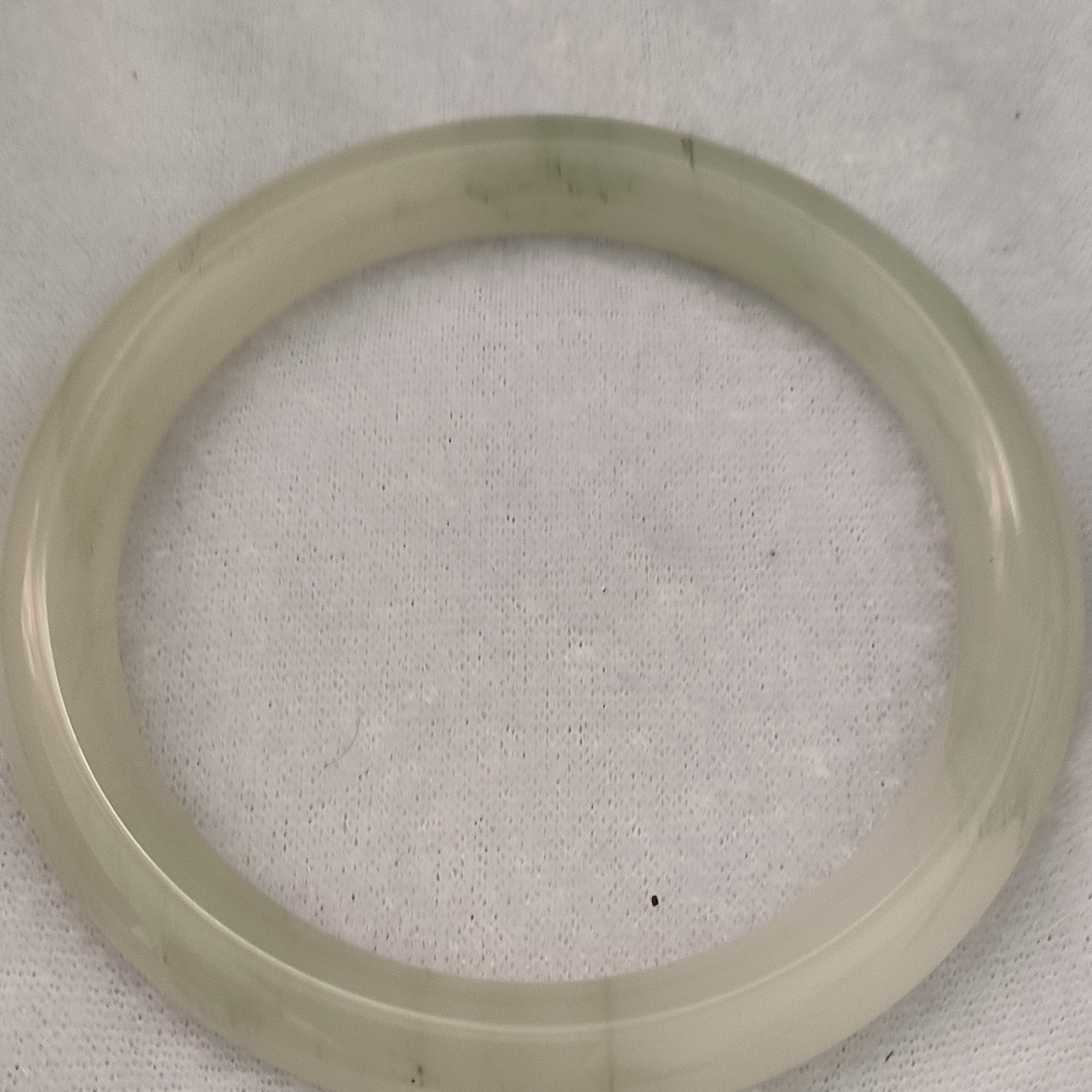 铁合金莫桑石手镯 纯天然天山翠手镯好看百搭款