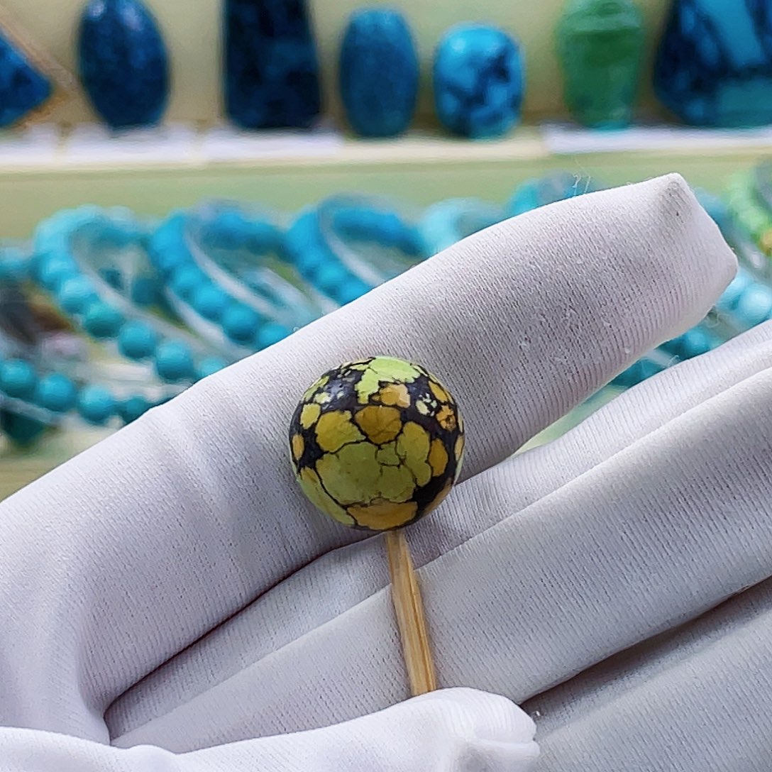 绿松石未镶嵌绿松石未镶嵌挂件  卡13.7