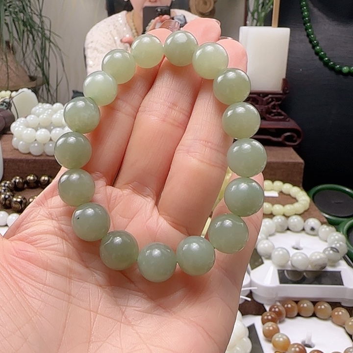 和田玉手链未镶嵌