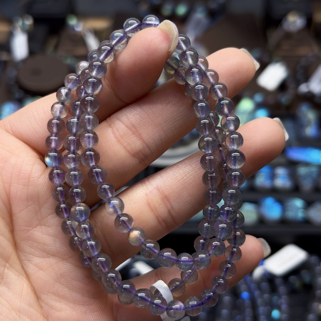 长石手链未镶嵌5左右