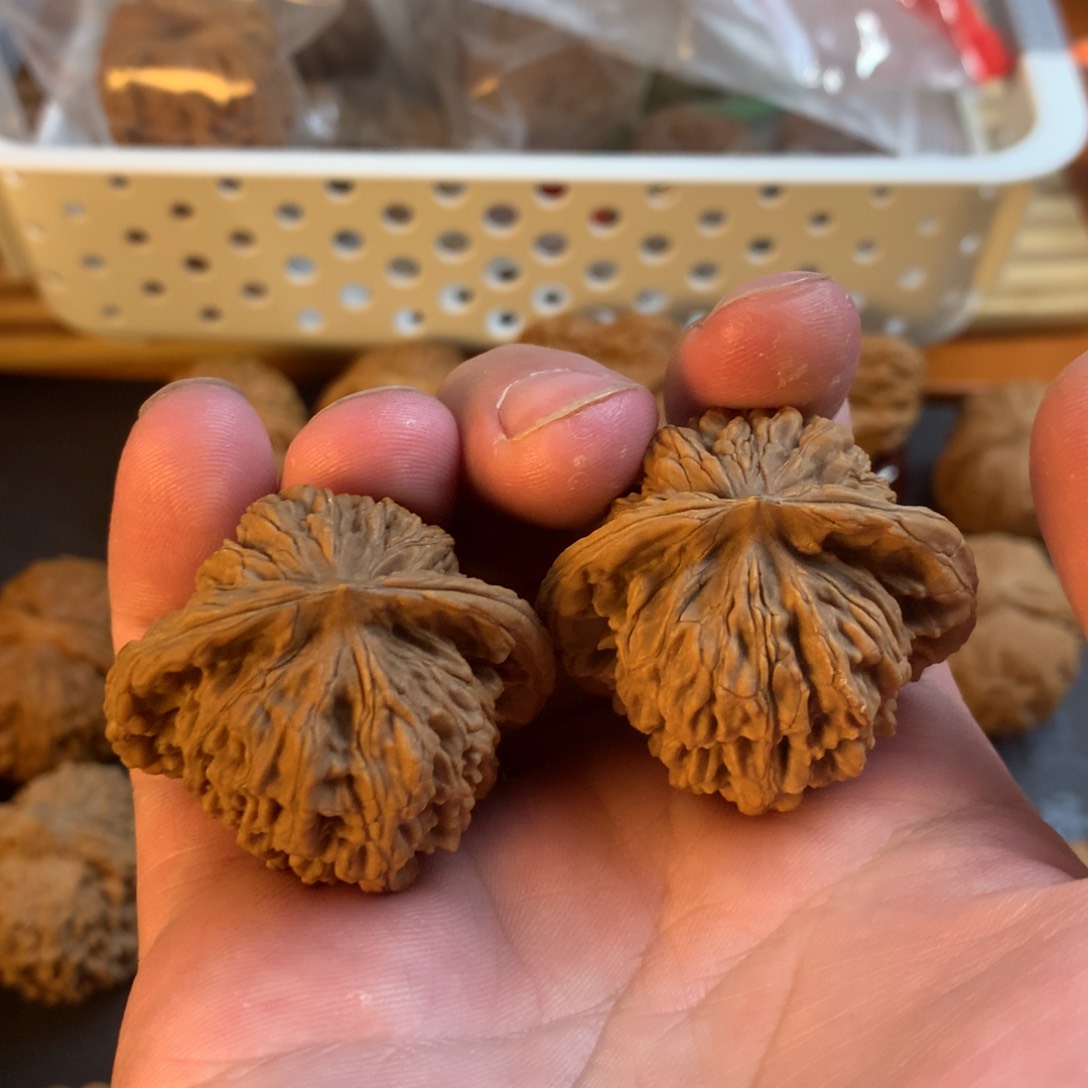 桃核吊坠四座楼子