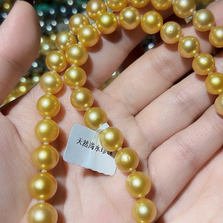 海水珍珠颈饰未镶嵌8-11