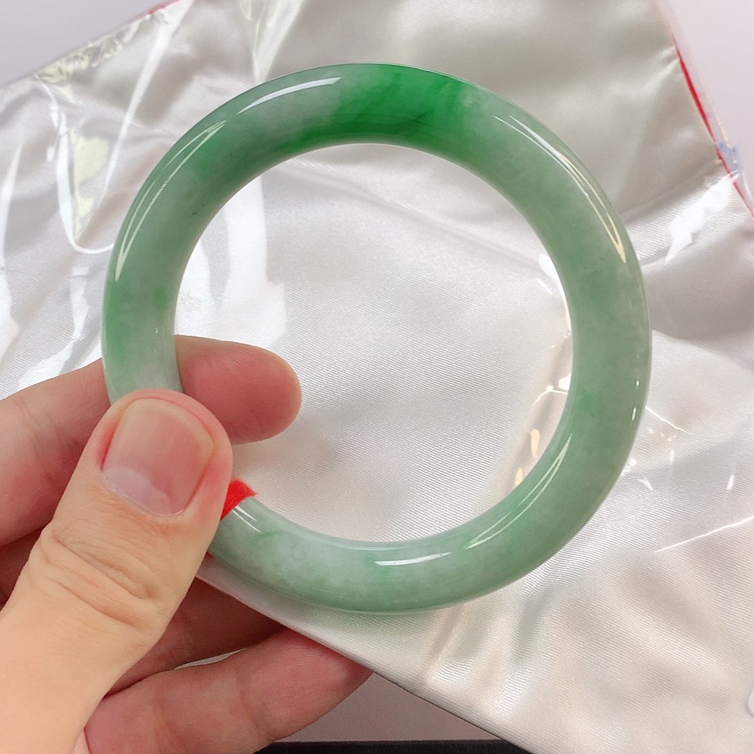 翡翠未镶嵌手镯翡翠手镯1513