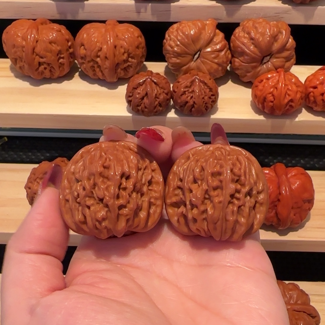 文玩核桃吊坠四座楼38精品1829