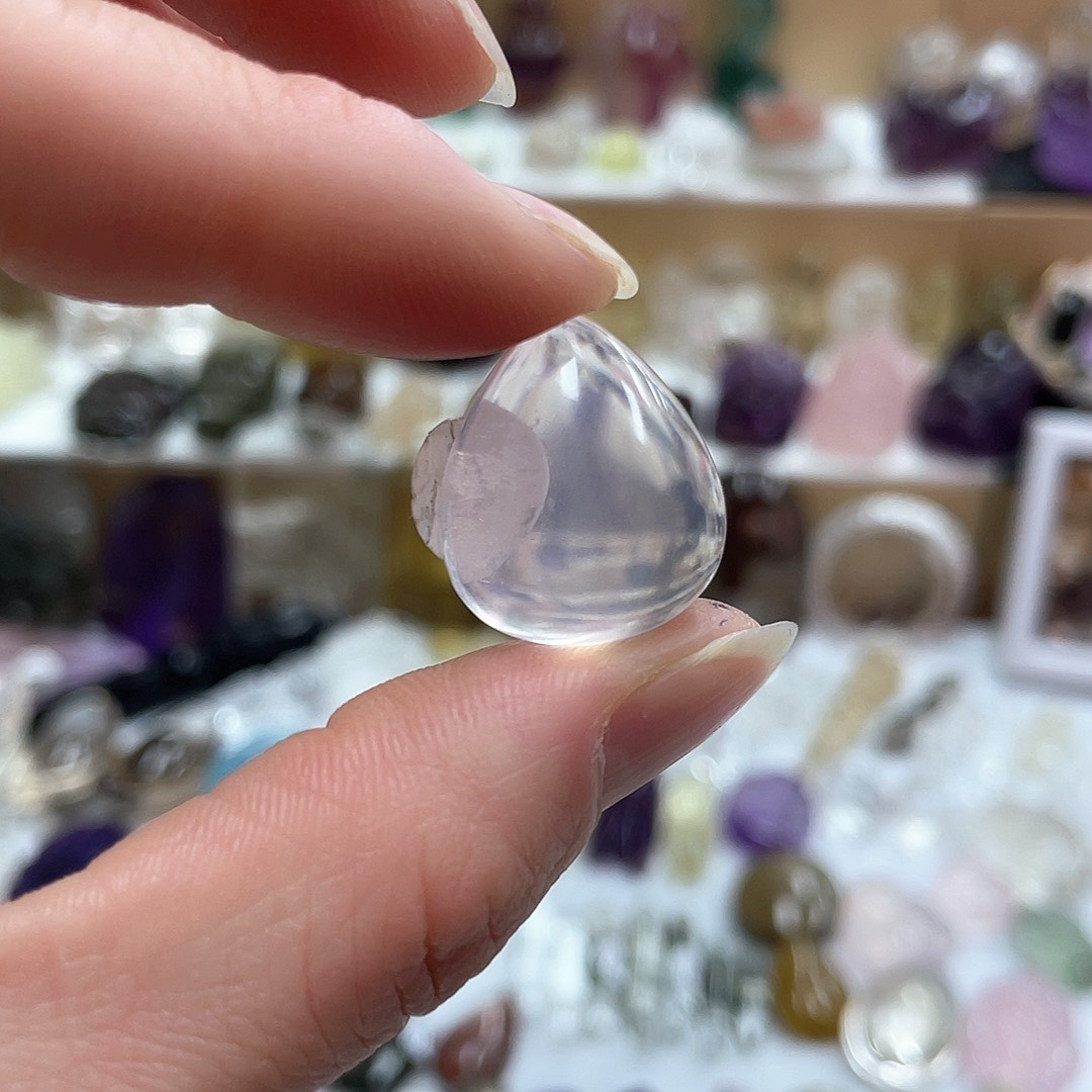 水晶珠宝半成品未镶嵌张*晴