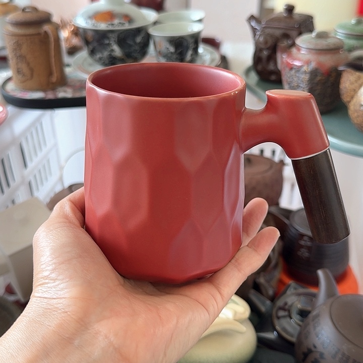 微瑕陶瓷茶具茶杯茶壶