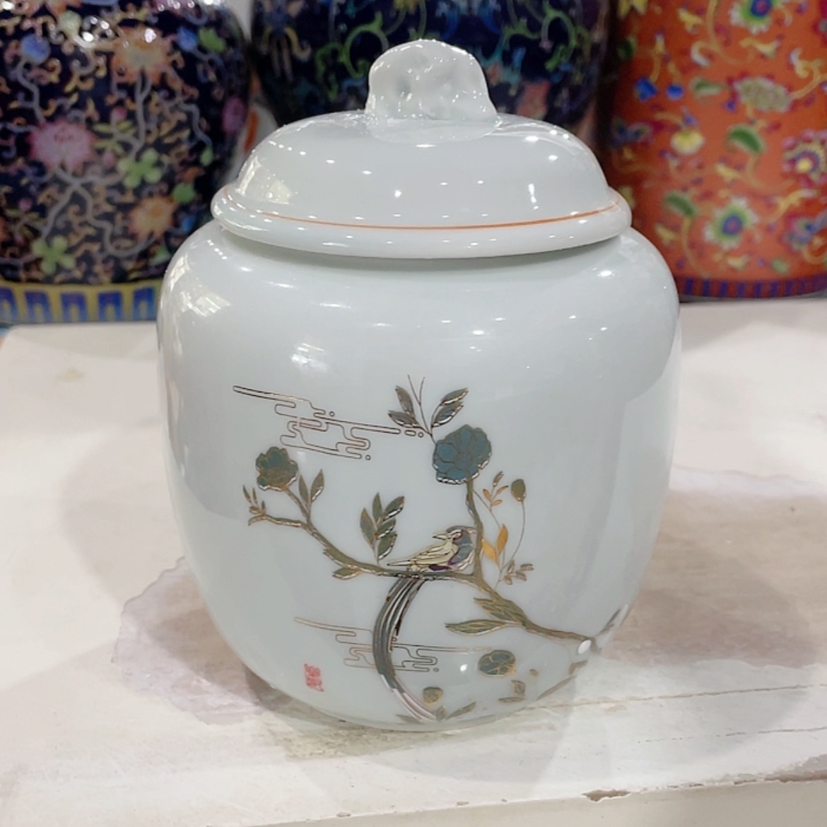 【闪购商品】罐陶瓷茶叶罐密封罐