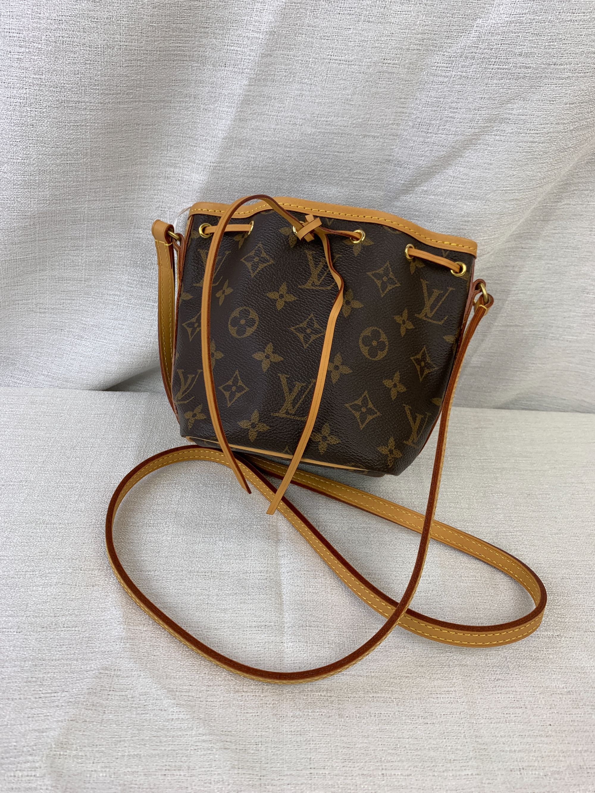 修复品LouisVuitton/路易威登 老花抽绳水桶包/KH10125036/5036