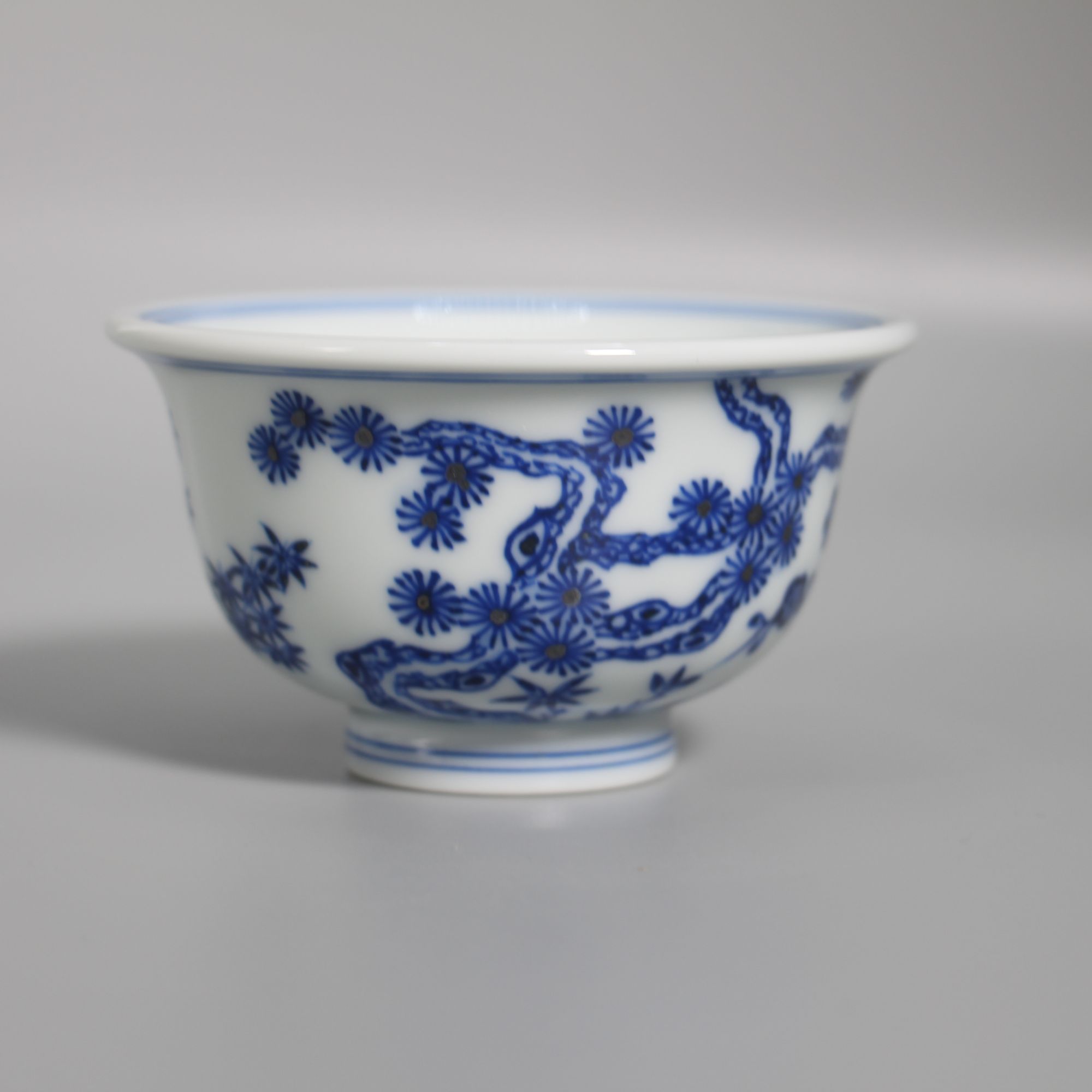 【李国庆专属】仿明经典松竹梅压手杯·台北故宫联名主人杯