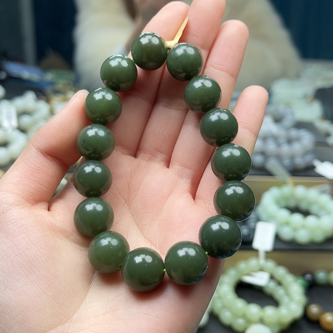 和田玉手链未镶嵌