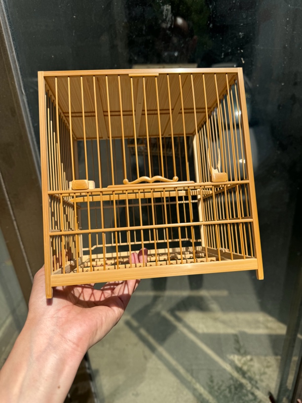 陈曦榫头笼绣眼笼板笼
