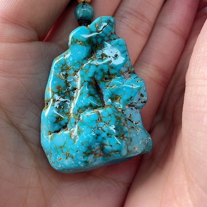 未镶嵌绿松石珠宝奇石