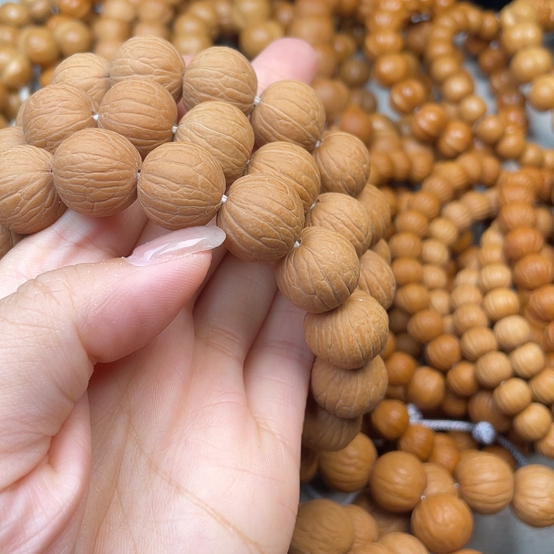 @***蕊文玩核桃手串聚宝盆108手持 16尺寸