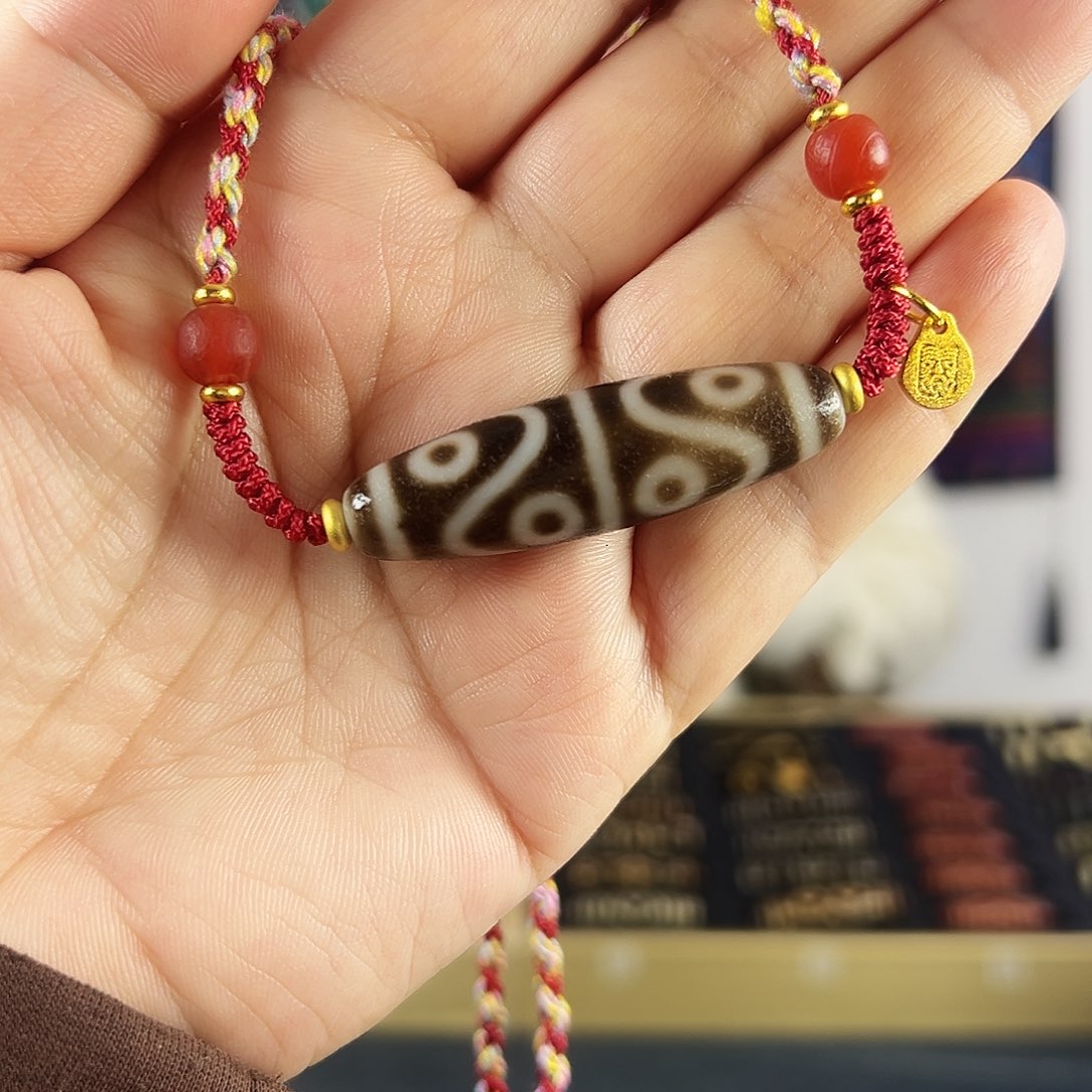 玛瑙/玉髓合金颈饰～曲贡46长