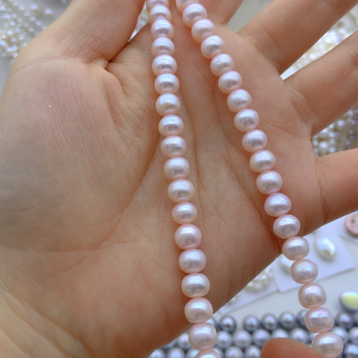 淡水珍珠颈饰未镶嵌鱼*