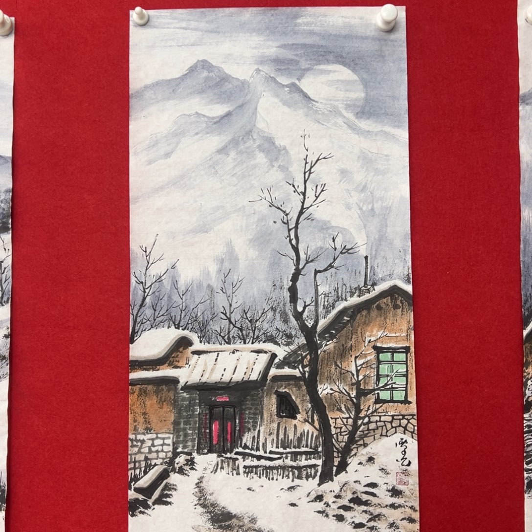 国画绘画国画作品