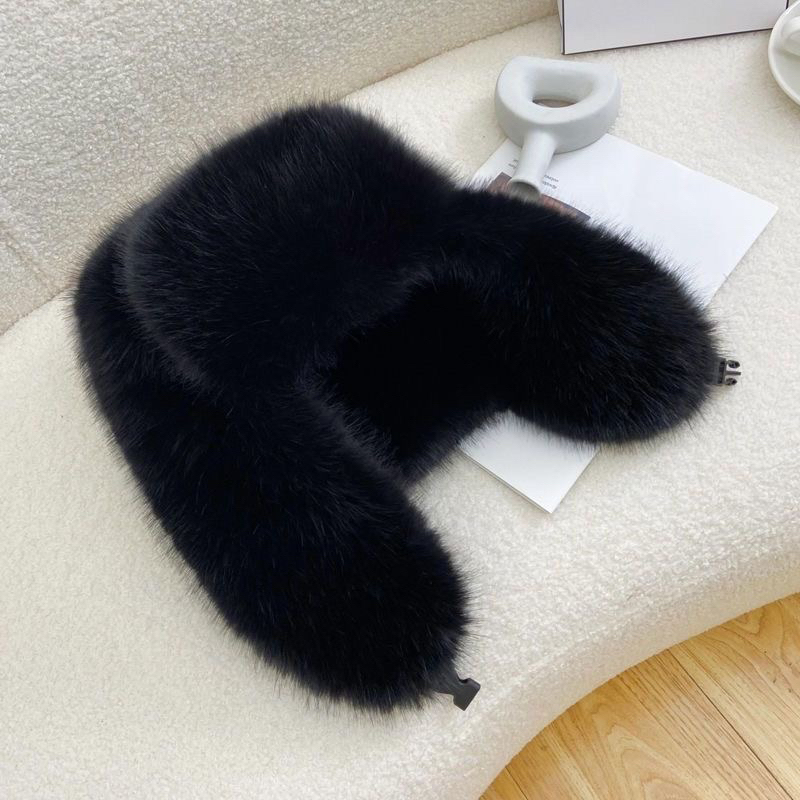 仿狐狸帽子男新款冬季防风加厚护耳帽女东北防寒保暖雷锋帽子