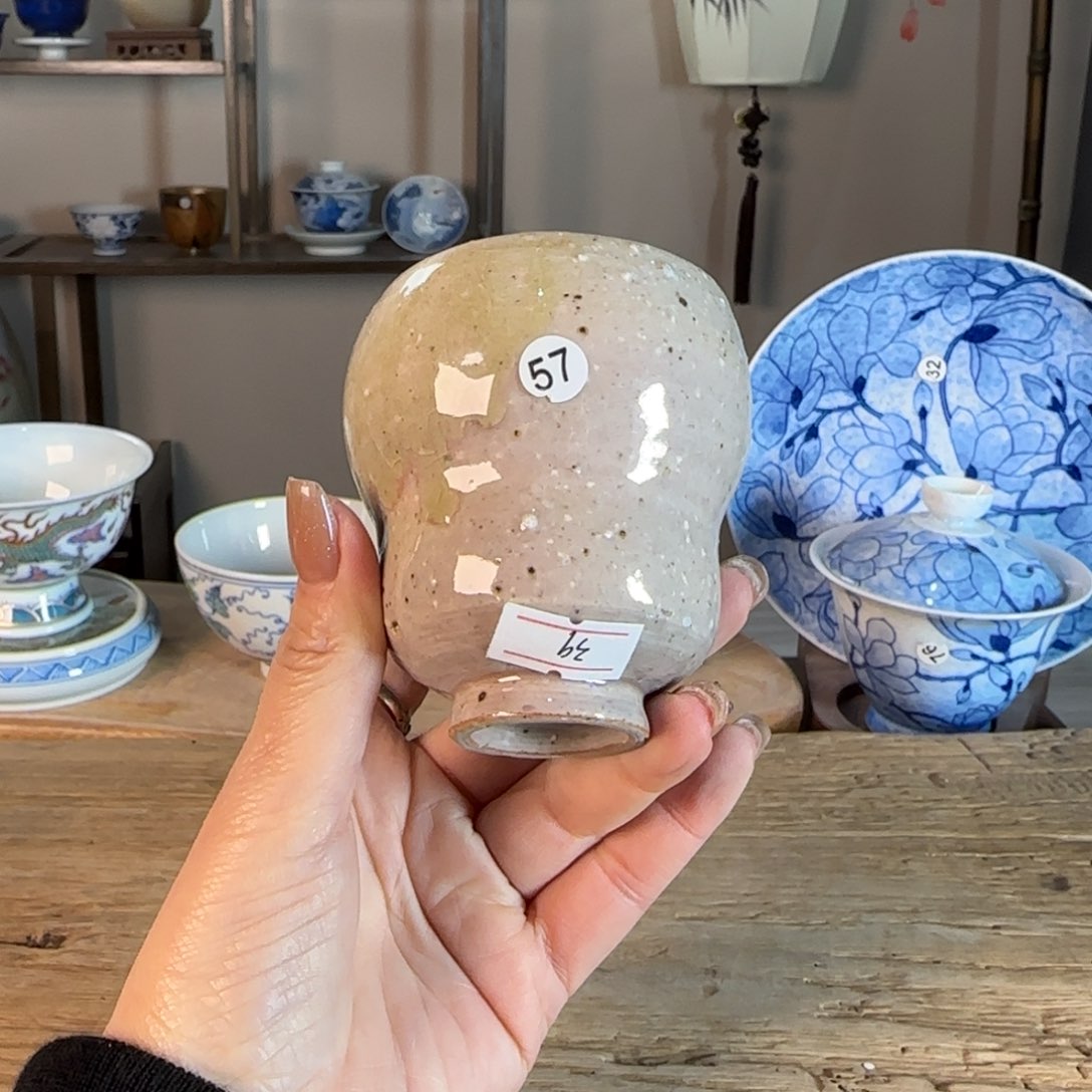 杯景德镇陶瓷柴烧