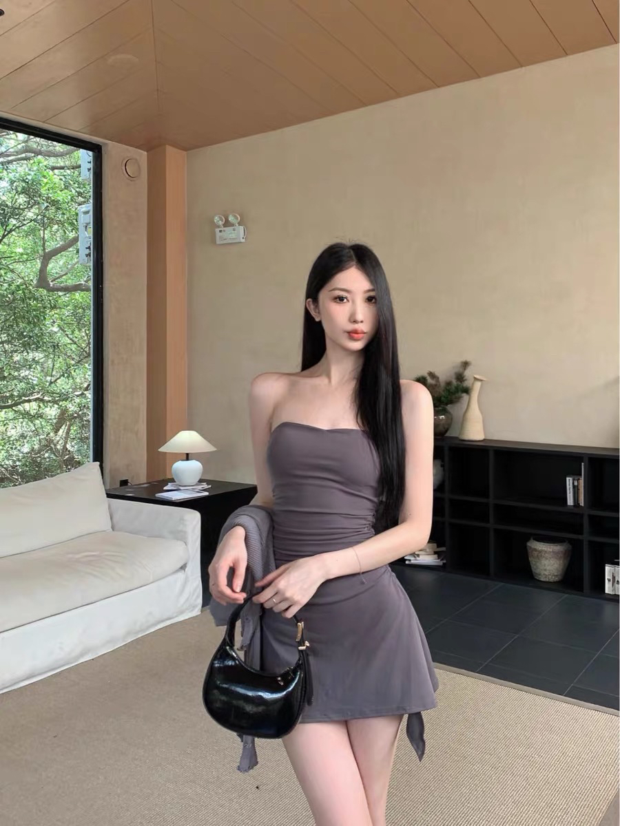 （周周109-139）法式辣妹连衣裙修身裙子