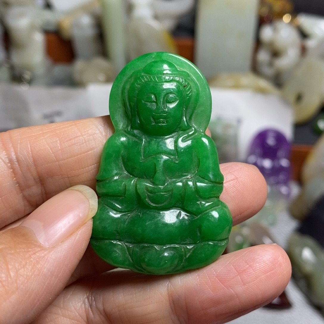 和田玉（糖玉）未镶嵌颈饰