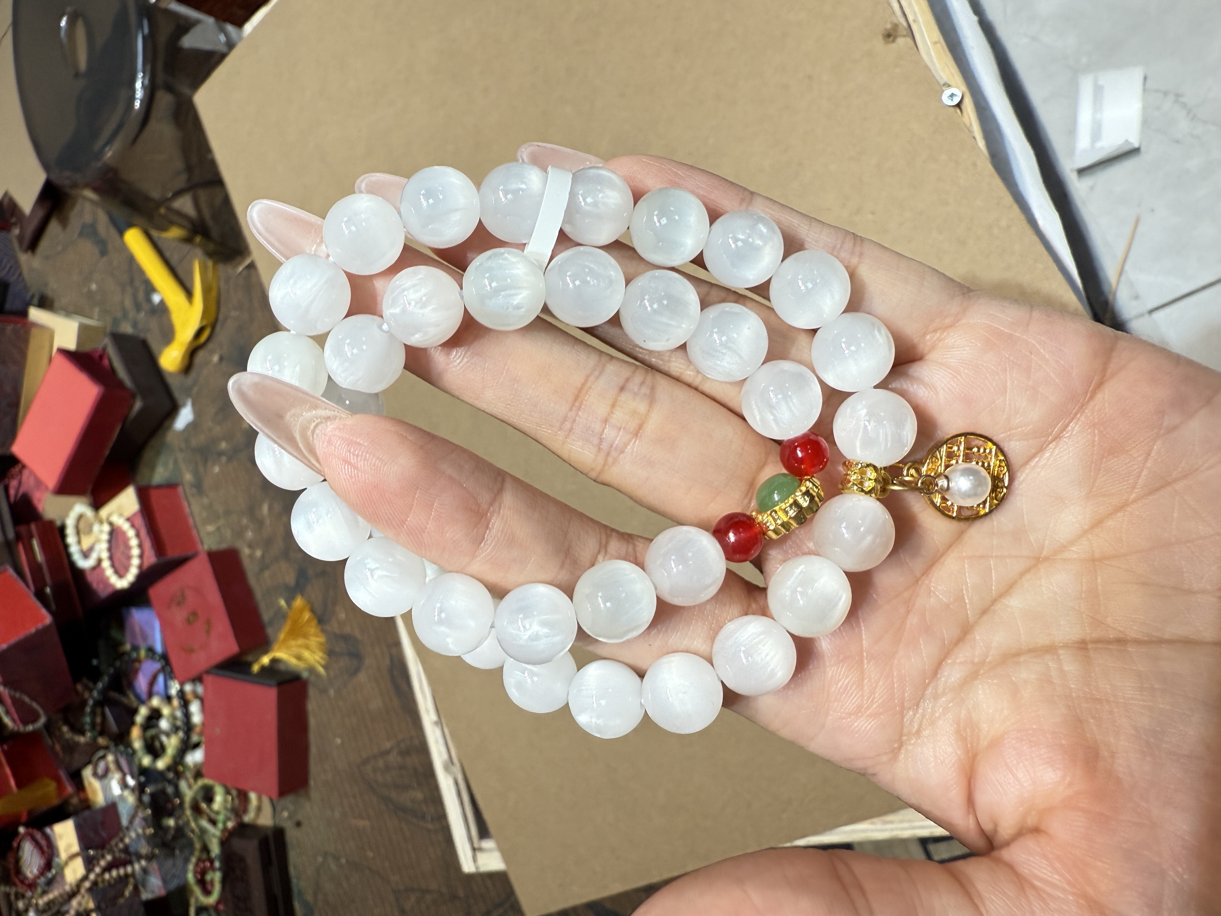 手链 海云母双圈手串（无礼盒）S1523