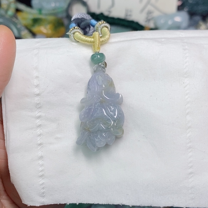 翡翠吊坠(不含链)未镶嵌辽*哥