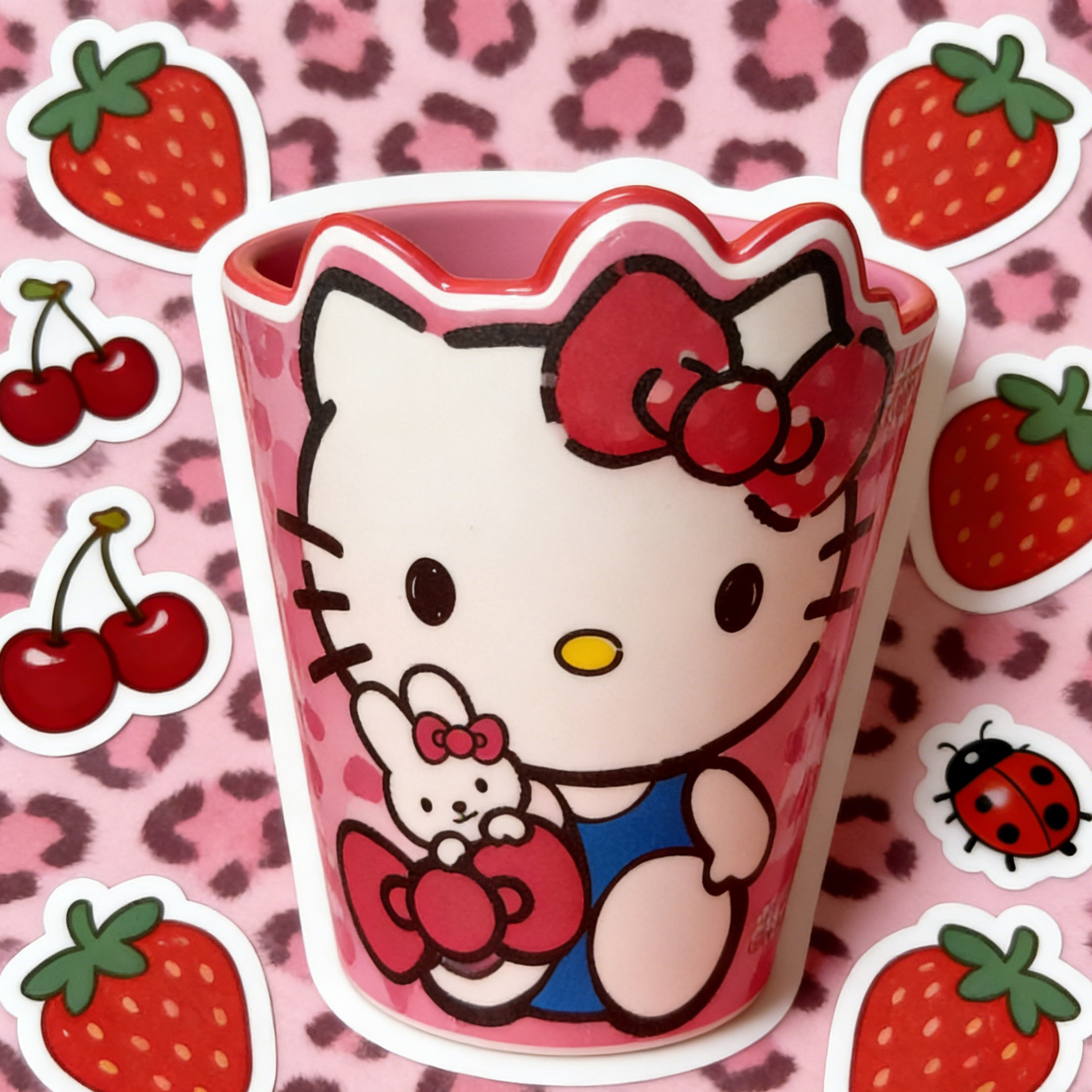 kitty可爱杯子创意