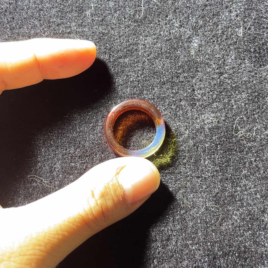 蓝珀珠宝奇石未镶嵌16