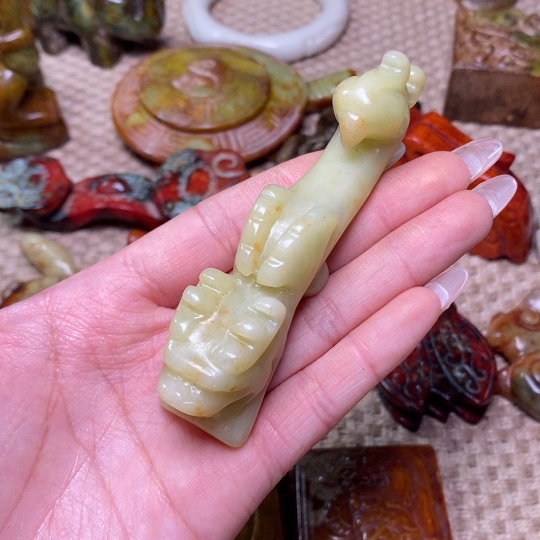 白玉菩提吊坠白玉菩提白玉菩提摆件