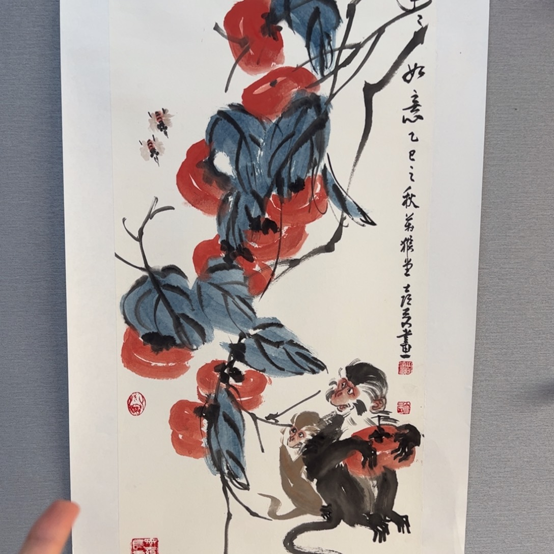 国画亲笔手绘原创作品