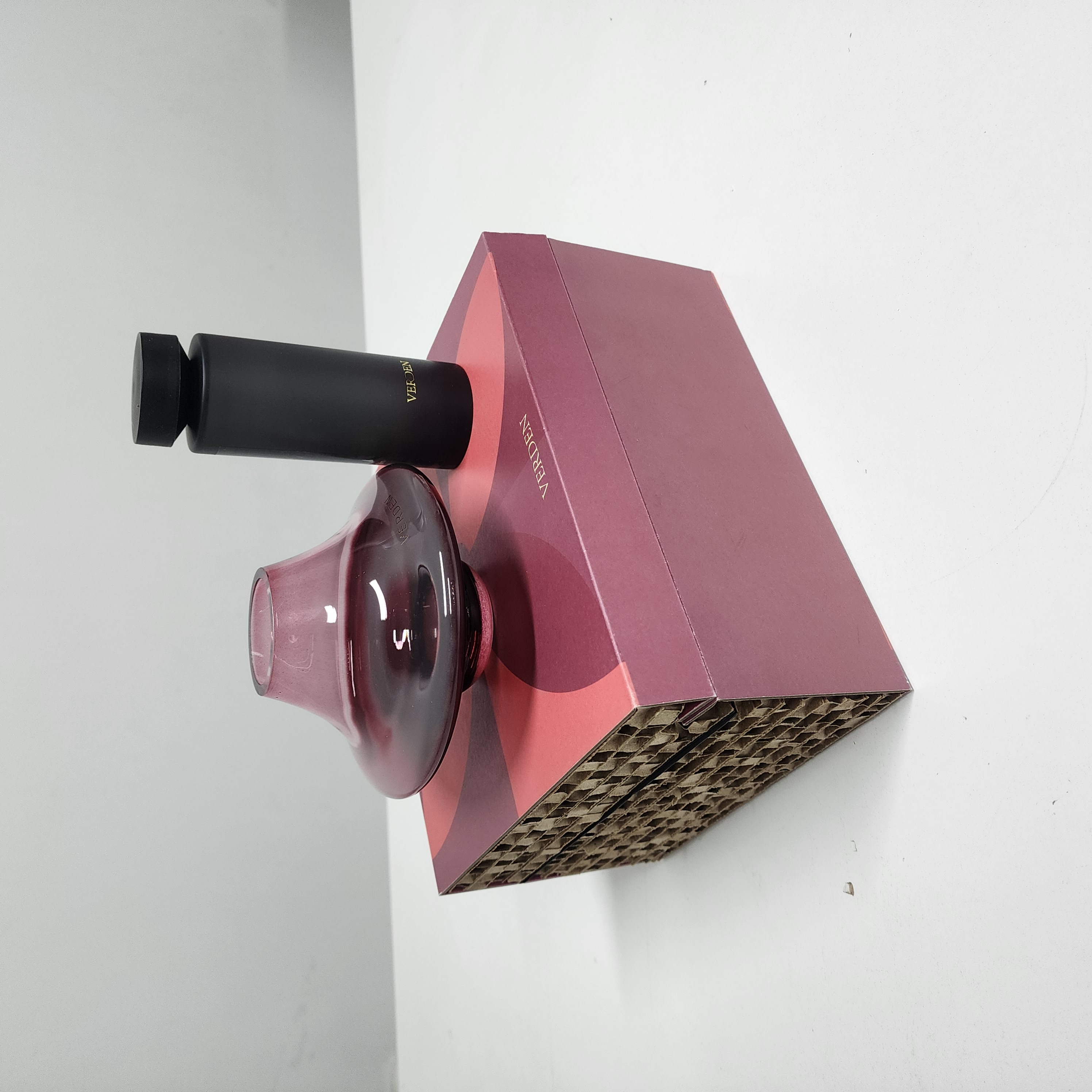 【2件套+礼袋】摩瑟DP【VER香薰-紫】HAZC花瓶摆件玻璃花盆