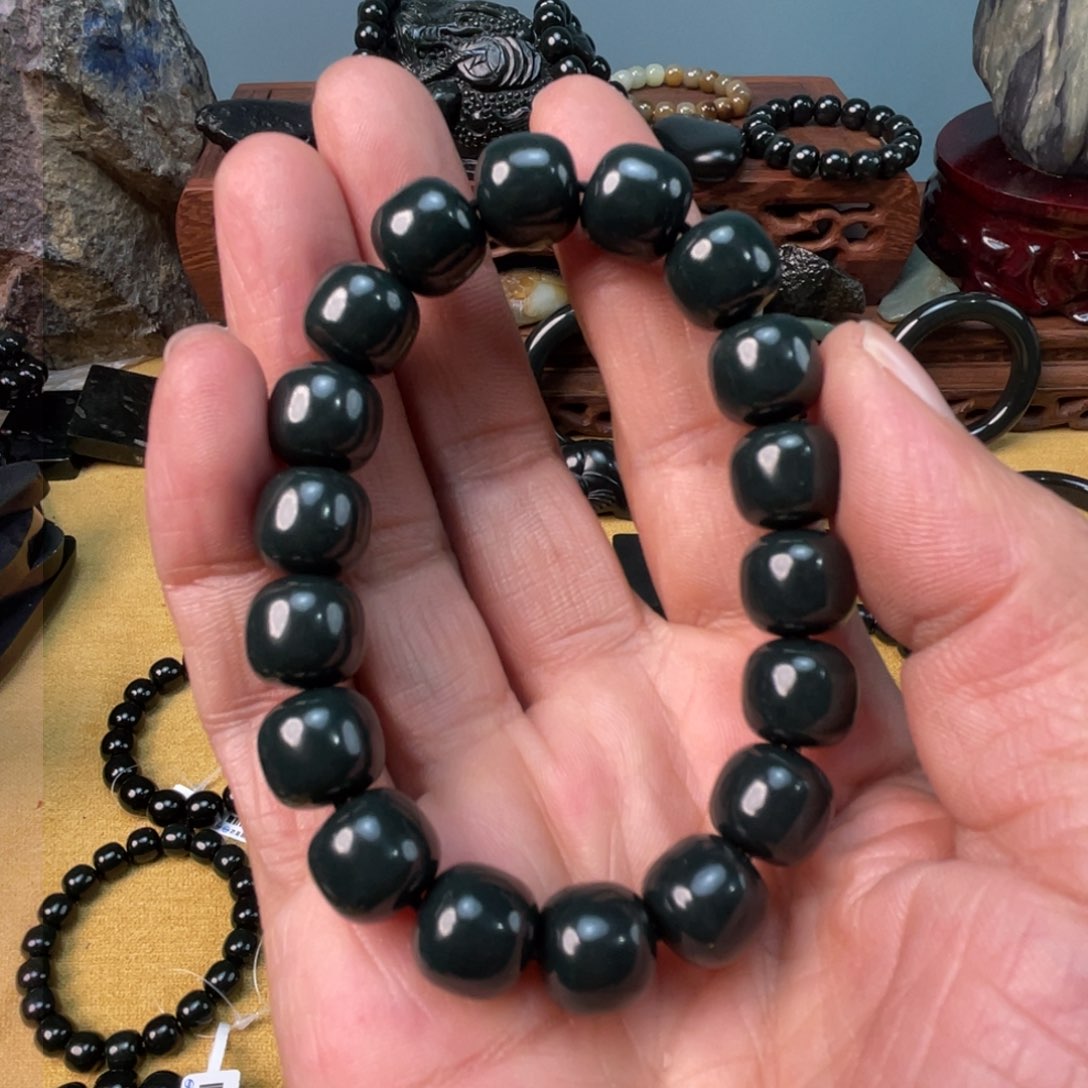 和田玉手链未镶嵌