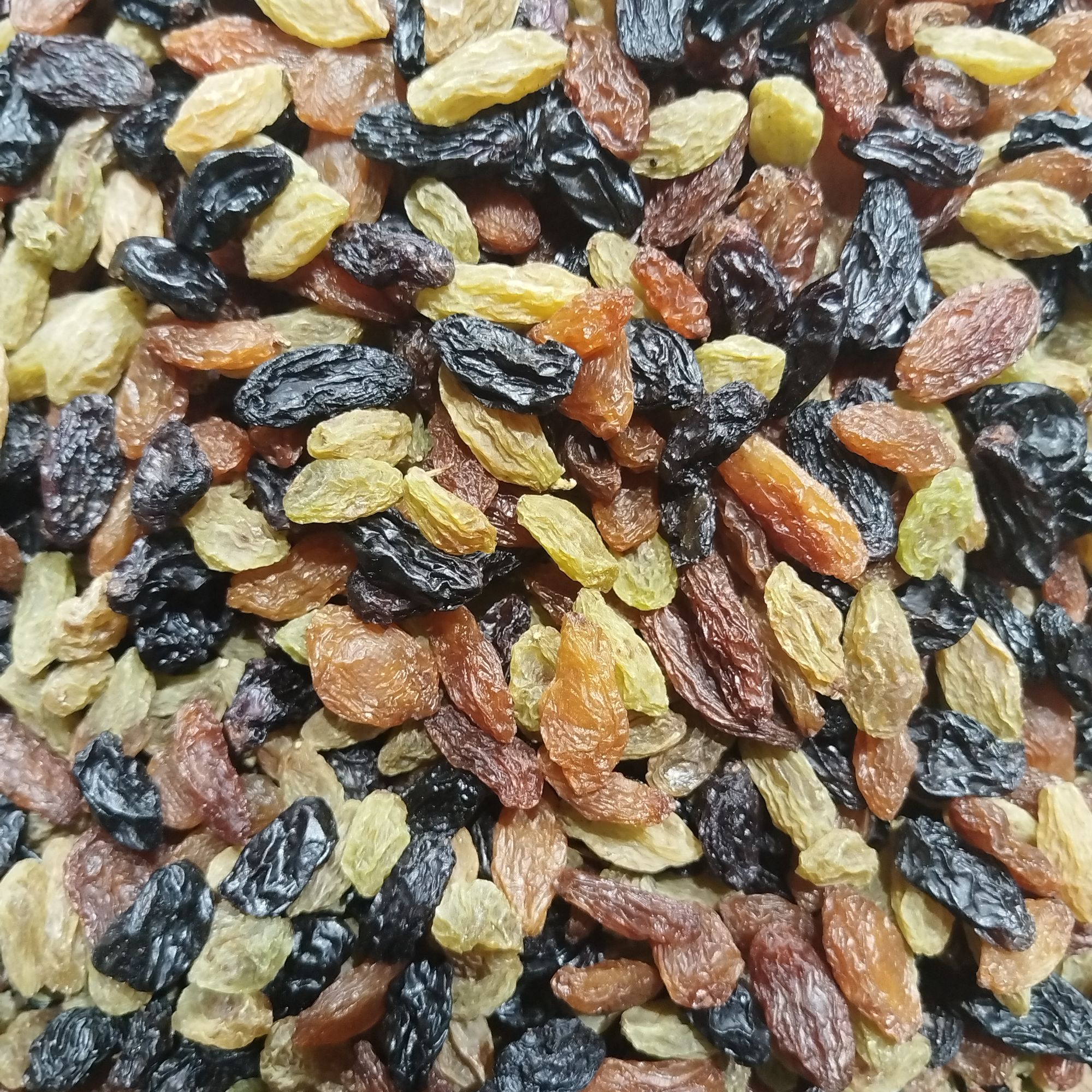 散称三色葡萄干 约500g