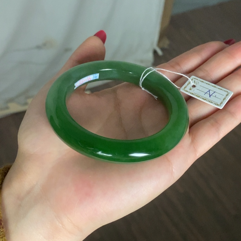 【闪购商品】和田玉（碧玉）未镶嵌手镯