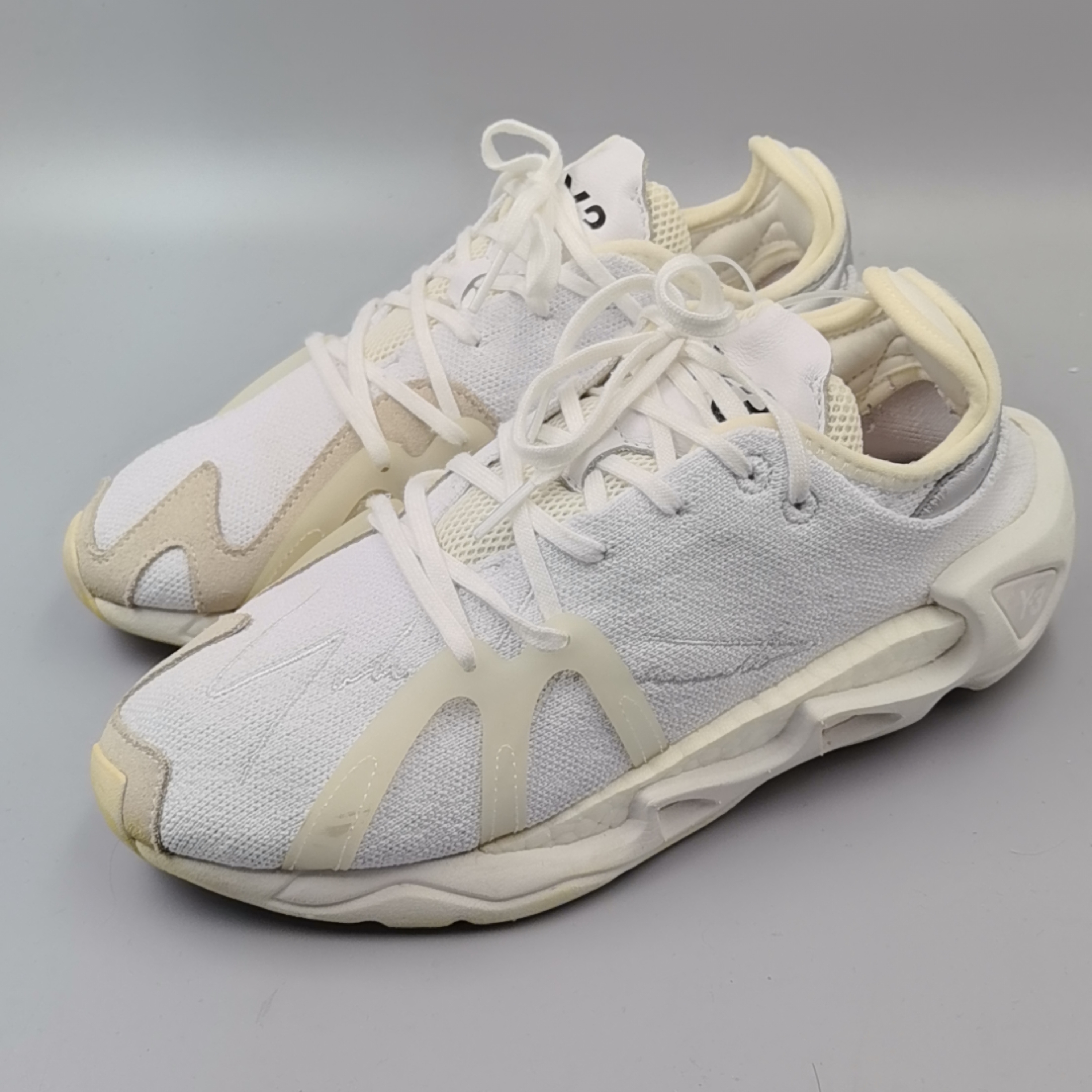 95新 MM6 40码245 Y-3 Salvation 二手潮鞋 休闲鞋 正品 鞋头污渍