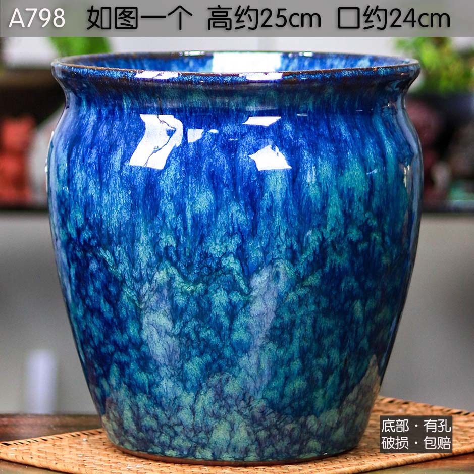 大口径透气花盆适合多肉绿萝等家用绿植盆景
