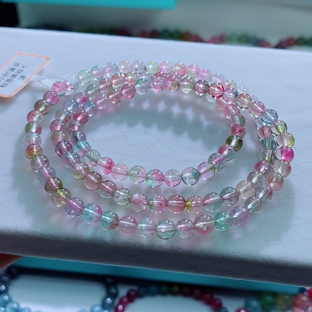 手链未镶嵌碧玺5.2mm左右