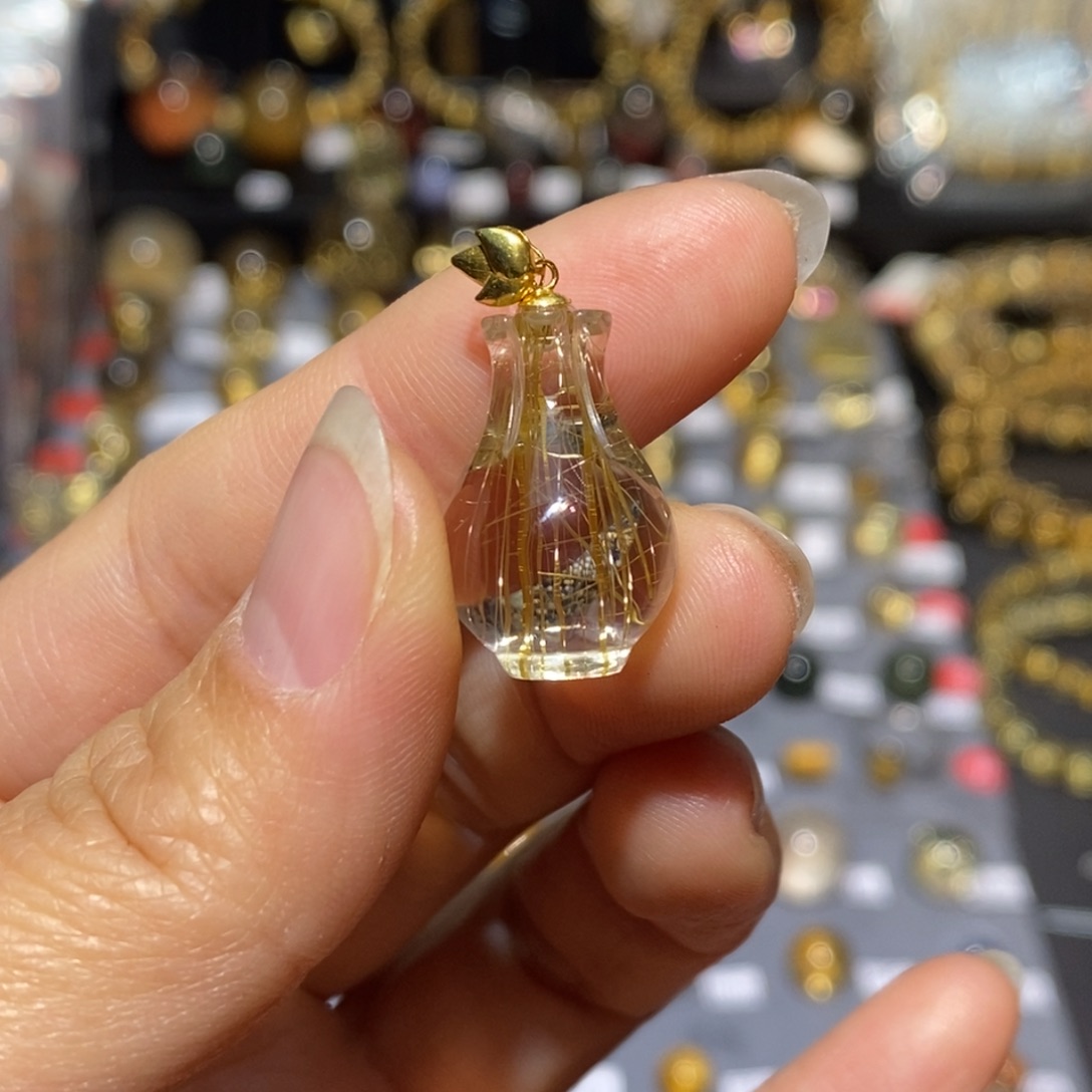 水晶手链未镶嵌吊坠