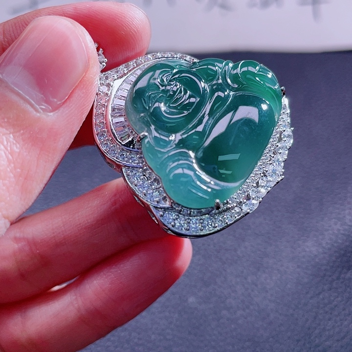 翡翠颈饰未镶嵌999999999