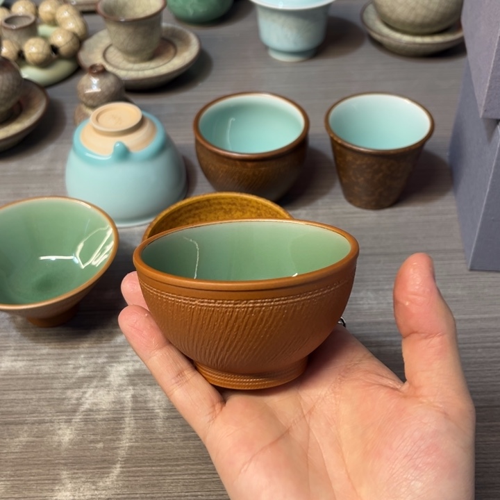 黄灿 觅秋 茶碗 作品