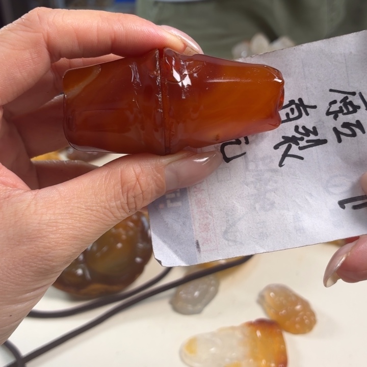 玛瑙/玉髓吊坠(不含链)未镶嵌