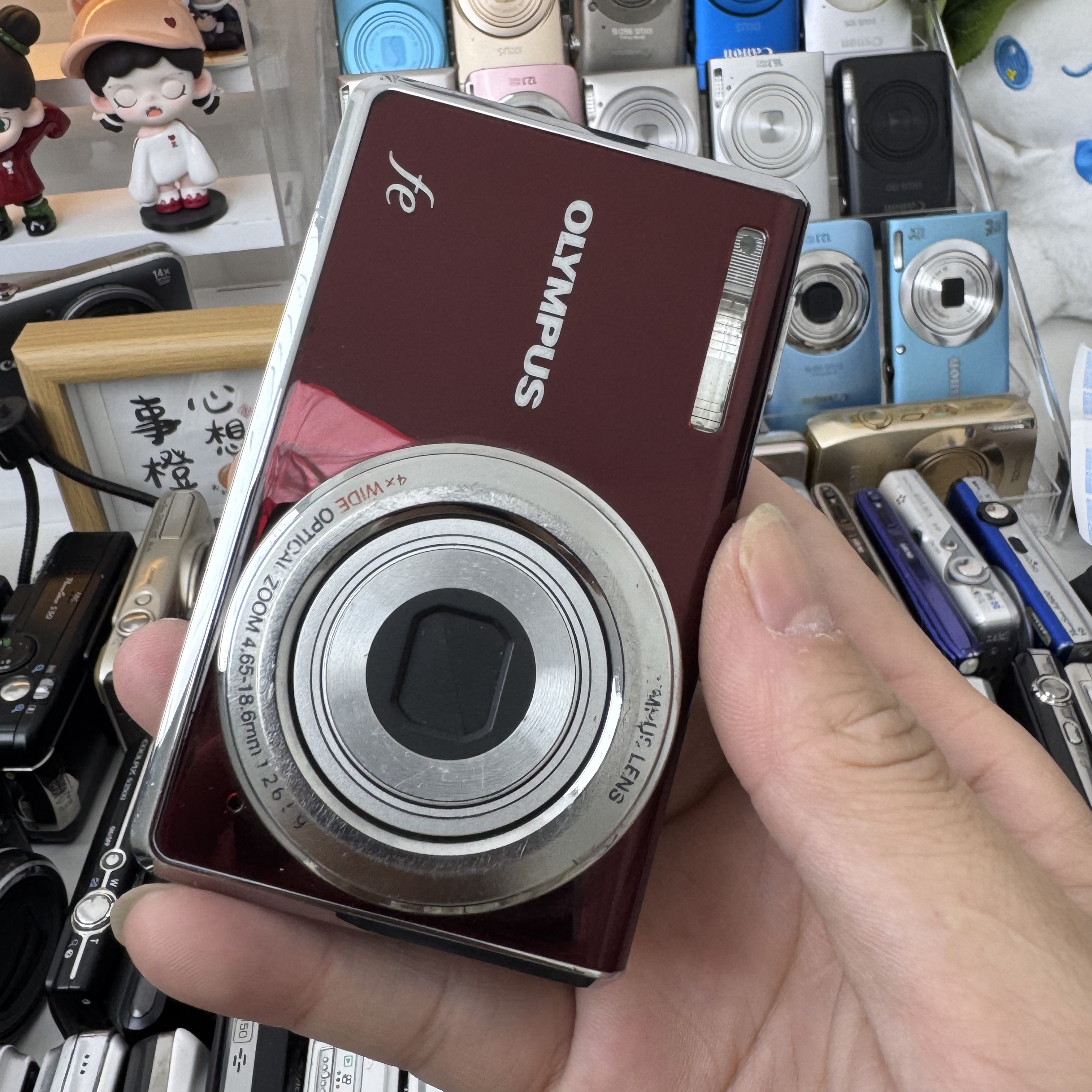 95新 Olympus/奥林巴斯 fe4010  胶片感网红冷白出片热门带内存卡