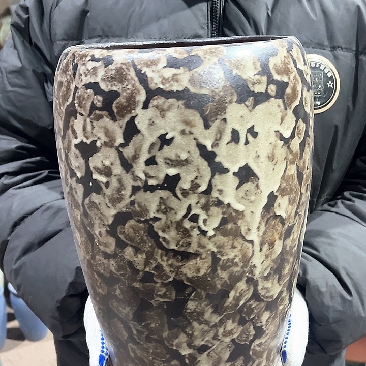 紫砂花盆高32口18————