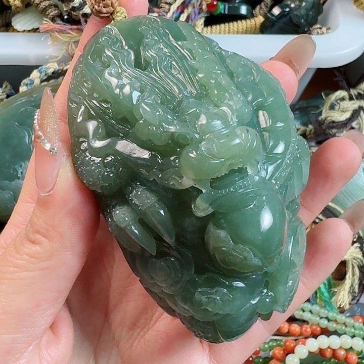 和田玉把件未镶嵌