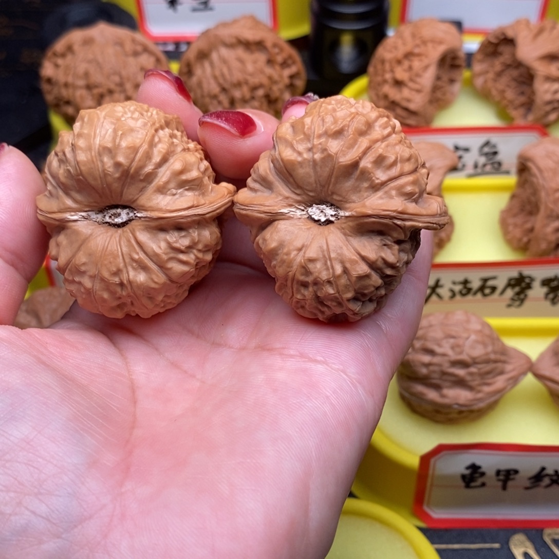 叁***仟把件文玩核桃南瓜