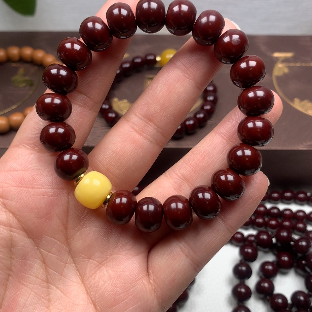 核桃手串/手链南****?猴头的小伙伴