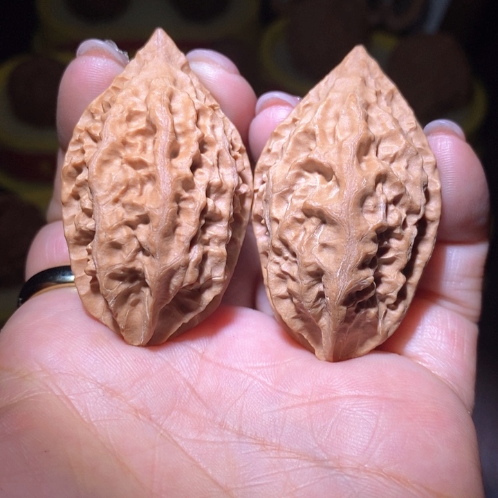 文玩核桃把件东北野生楸子小美4 2