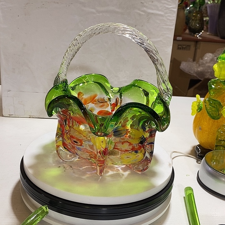 感***生花篮高23厘米口径12厘米