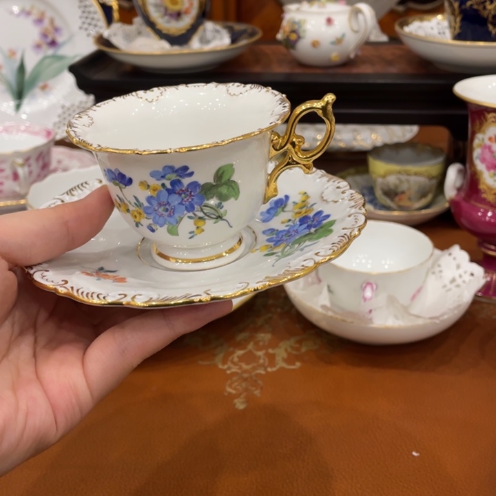 摆件中古二等咖啡杯
